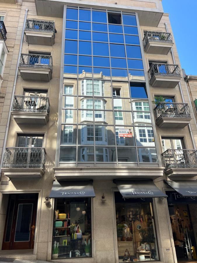 The Blue Flat Vigo Apartment Bagian luar foto