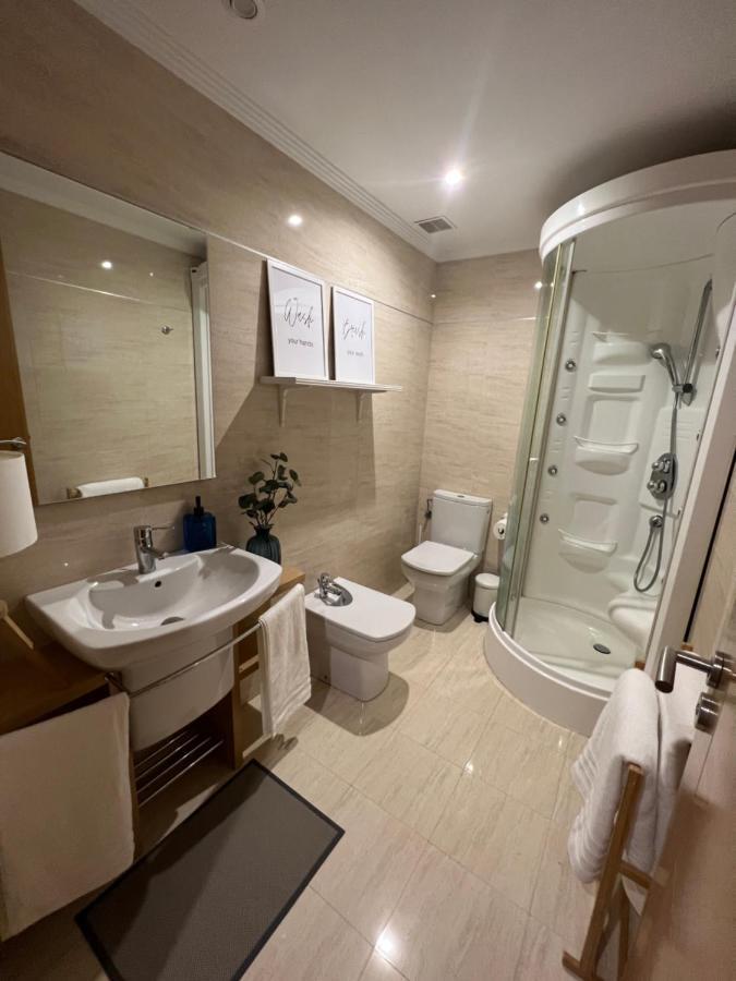 The Blue Flat Vigo Apartment Bagian luar foto