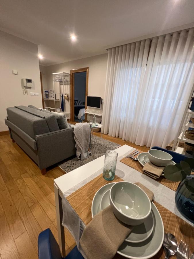 The Blue Flat Vigo Apartment Bagian luar foto