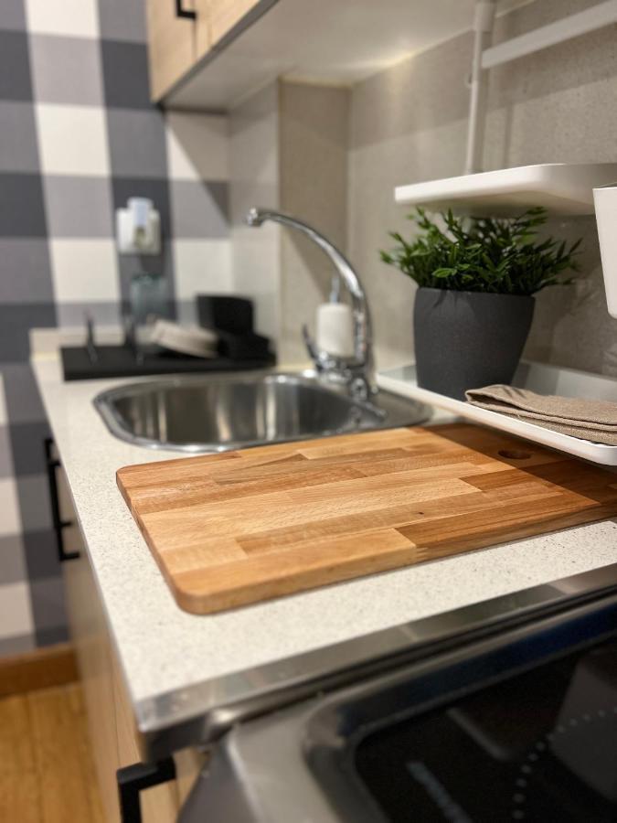 The Blue Flat Vigo Apartment Bagian luar foto