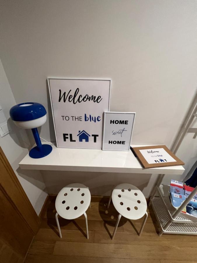 The Blue Flat Vigo Apartment Bagian luar foto
